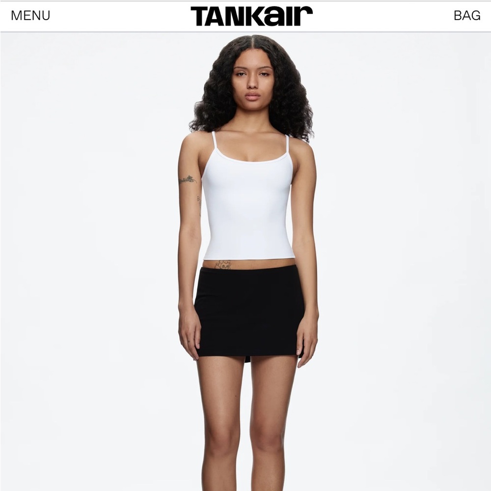Tank Air Collect $$ Mini Skirt